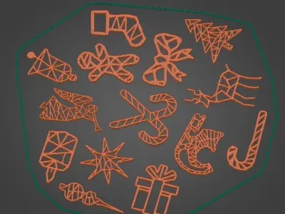 Christmas Decorations Free 3D print model