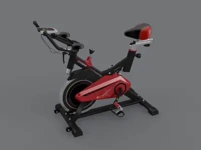 Fitness Bike 3D model