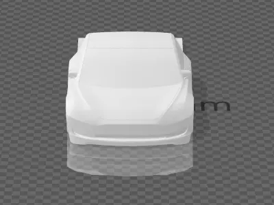 Mouse accessories - Car Model 3D print model