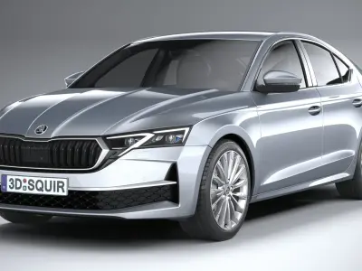 Skoda Octavia 2025 3D model