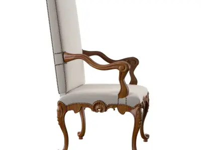 Armchair Massant Regence RTFA10 3D model