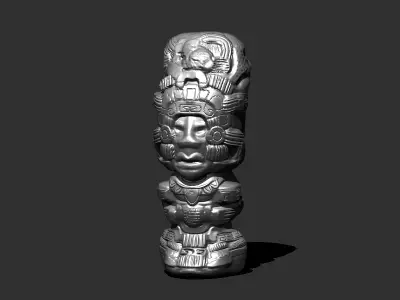 Mayan Figure 1 3D print model