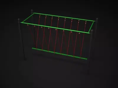 Teenagers Outdoors Toys 3D model