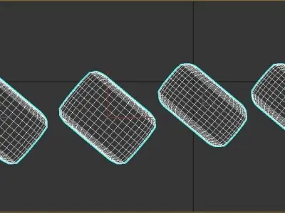 F1 2019 Pirelli Tyres 3D model Low-poly 3D model