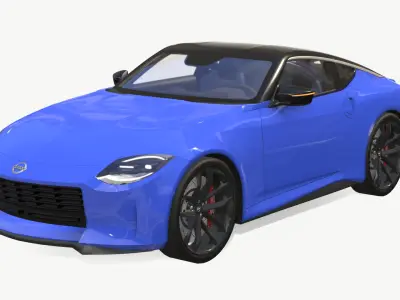 Nissan Z Low-poly 3D model