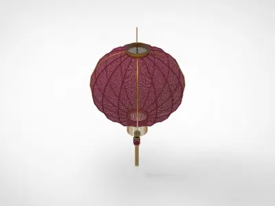 lantern O chinese 3D model