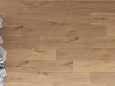 Wood Floor Oak Vergne Wild Wood 3D model