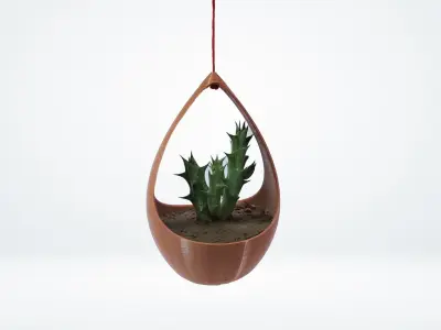 Hangable Planter Free 3D print model