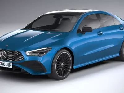 Mercedes-Benz CLA 2024 3D model