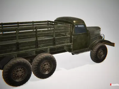 Zil 157 3D model