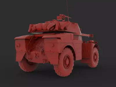 Panhard AML 90 3D print model