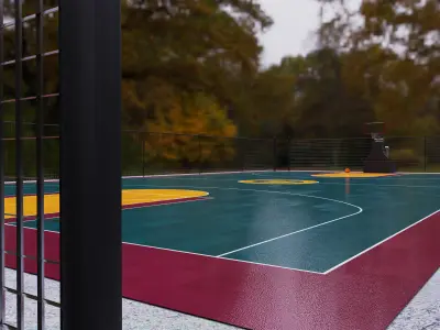 BasketBall Court 3D model
