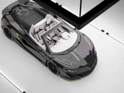 McLaren 600LT Spider 3D model