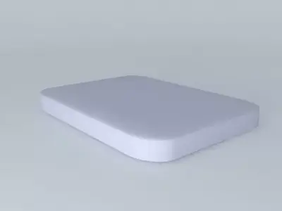 matress queen size colchão queen size Free 3D model