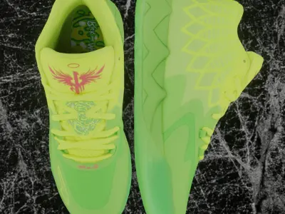 RICK AND MORTY X PUMA MB01 3D SHOES Low-poly 3D model