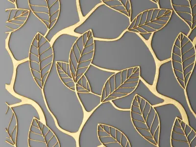 Panel lattice grille 3D 28 3D model