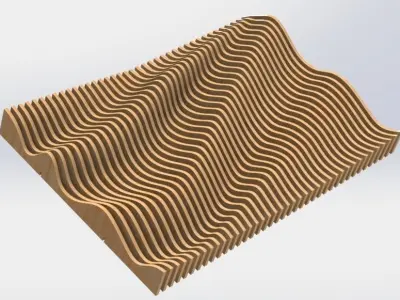 Parametric Wall W 3D model