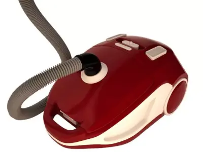 vacuum cleaner 3D model