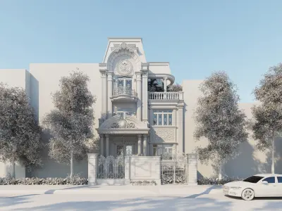 NEO CLASSIC VILLA 02 3D model
