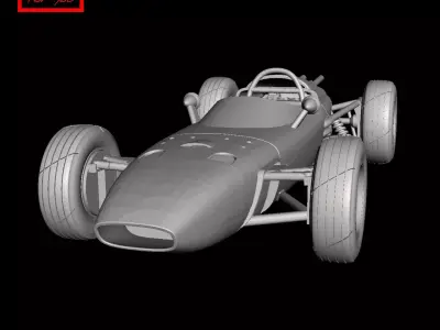 Formula 1 - Honda RA272 1965 3D print model