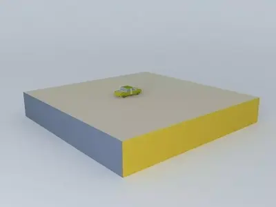 need your help my car can't steer (sketchyphysics) Free 3D model