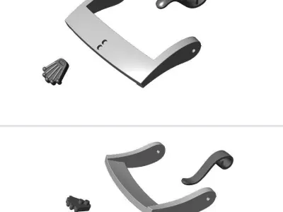 Watch Buckle 16mm 18mm 3D print model