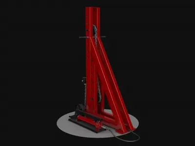 Car Body Repair high poly 3D model