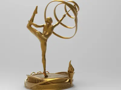 Olympic Games Rhythmic Gymnastics 3D print model