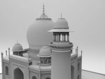 3D Tajmahal taj mahal 3D model