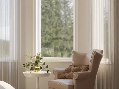  Bedroom interior 64 3D model