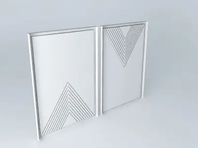 paintings, pintura Free 3D model