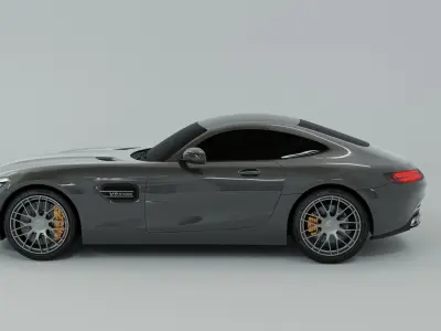 Mercedes AMG GT 3D model