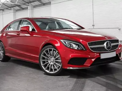 Mercedes-Benz Car 3d model Low-poly 3D model