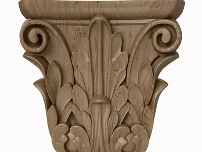 3D model pilaster CandidusPrugger art KA 628 3D model