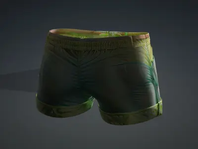 Detailed Swinsuit PBR 4k Low-poly 3D model