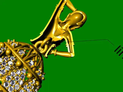 dancing doll zhumki 3D print model