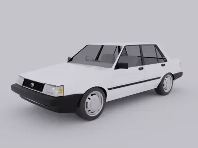 Toyota Corolla KE80 3D model