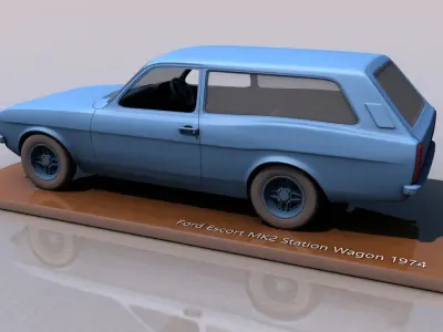 Escort Mark 2 1974 3D print model