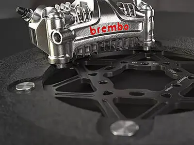 Brembo front Brake caliper Low-poly 3D model