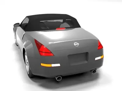 NISSAN 350Z LOWPOLY Low-poly 3D model