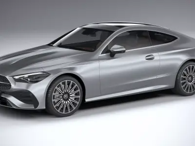 Mercedes-Benz CLE Coupe 2024 3D model