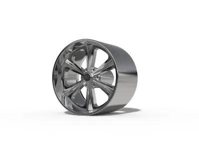 BILLET SPECIALATIES RAIL WHEEL  3D print model