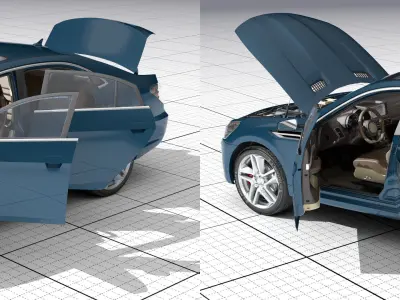 Dosch 3D - Car Details - 2015 3D model