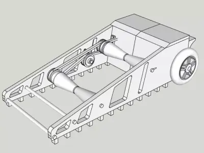 Paddock start engine MotoGP 1-12 3D print model