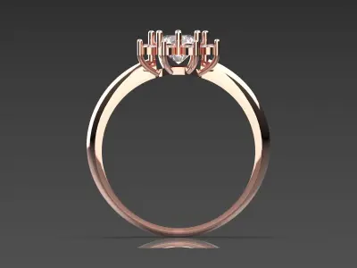 bride wedding ring jr00140 3D print model