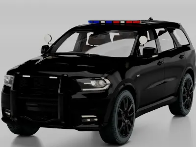 Dodge Durango 2018 3D print model