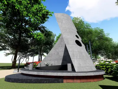tomb complex 3D model