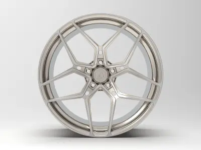 Custom-Rim-Wheel-AB5 stainless steel wheel 3D print model