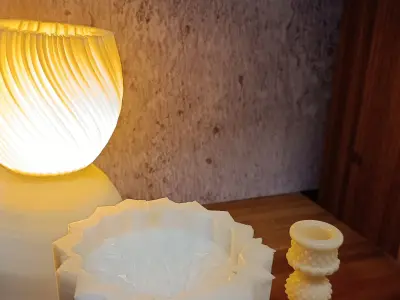 candle holder and So the mold for molding 3D print model