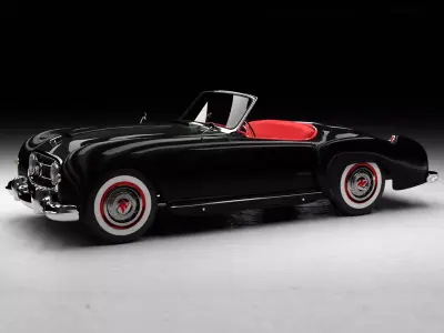 1952 Mercedes Nash-Healey 3D model